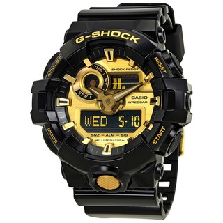 Casio g-shock นาฬิกาข้อมือ รุ่นGA-710GB-1A รับประกัน 1 ปี