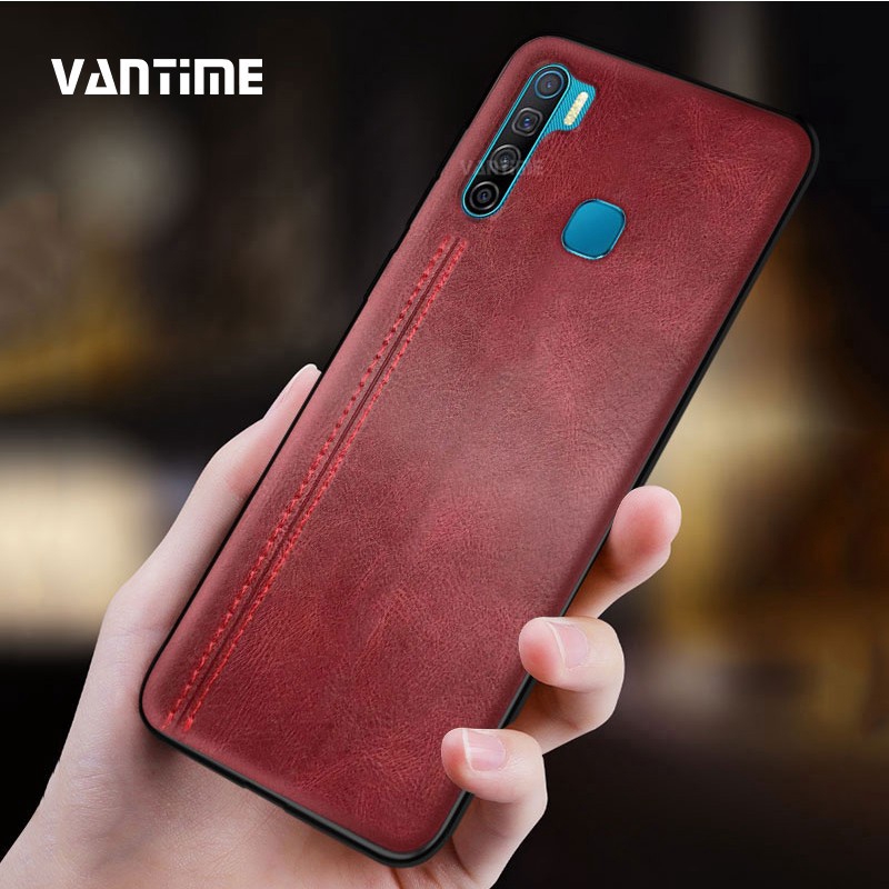 For Infinix S5 S5 Lite Pu Leather Tpu Shockproof Case Protective Cover Shopee Thailand