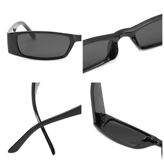 Maxg Retro Sun Glasses Trending Square Glasses กรอบเล็ก