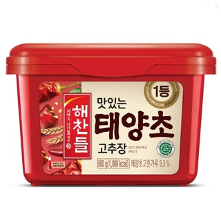 ซีเจแฮซานเดิลฮอท เป็ปเปอร์ เพสท์ น้ำจิ้มพริก cj haechandle korean hot pepper paste