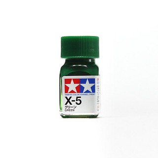 Tamiya Enamel Color 80005 X-5 Green (Gloss) 45135040 (สี)