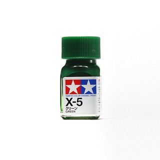 Tamiya Enamel Color 80005 X-5 Green (Gloss) 45135040 (สี)