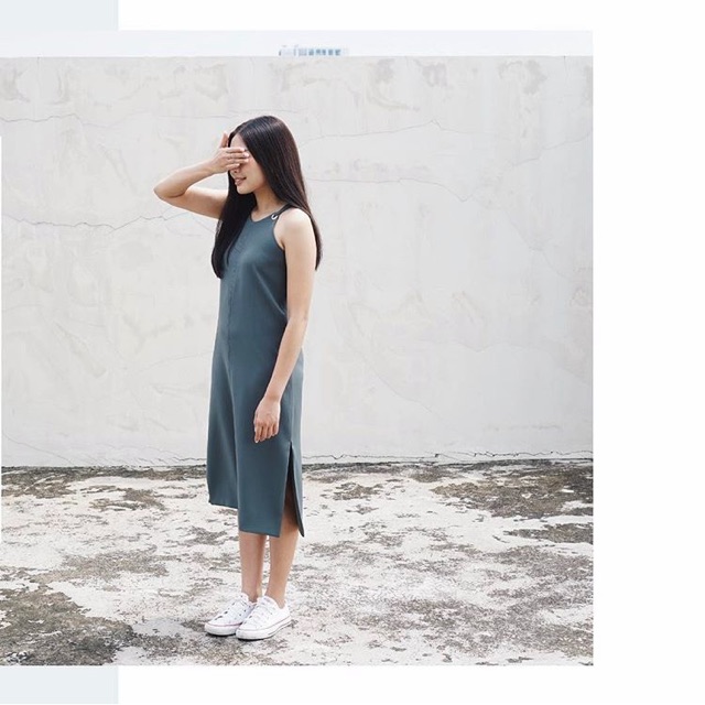 Pettipleat Mille Dress