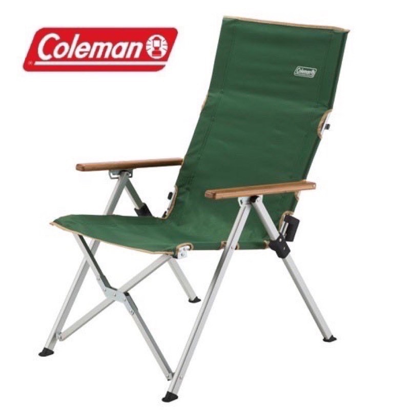 เก้าอี้ Coleman Lay Chair ปรับระดับได้ 3 ระดับ สี Green