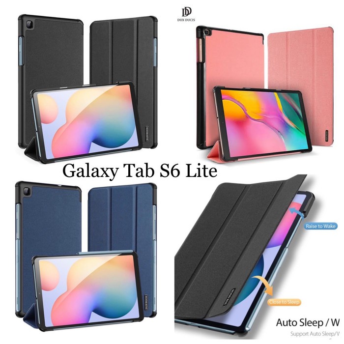 Smart Folio เคส Samsung Galaxy Tab S6 Lite P610 / P615 เคส Dux Ducis Domo
