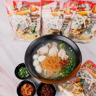 [จัมโบ้ 150g] ก๋วยจั๊บญวน เส้นสด 1 ห่อ เส้นสดเหนียวนุ่ม+หมูยอเต็มถุง พริกหัวเรือเผ็ดสะใจ รสแท้อุบลฯ 100% ใหญ่ที่สุด