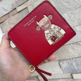 Tory Burch Ozzie the Ox Small Wallet x เงินใบสั้น พร้อมส่งไทยฯ (Factory Outlet)