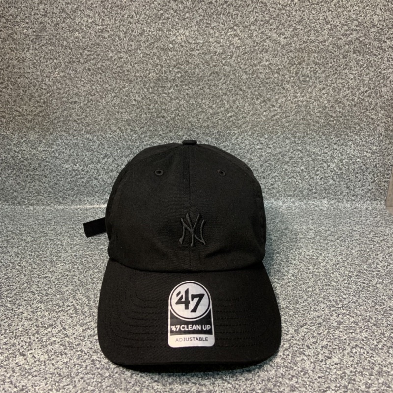 หมวก MLB NY Black on Black Mini Logo By 47 Brand - Original Second