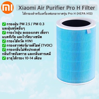 [ของแท้จาก Xiaomi] ไส้กรองเครื่องฟอกอากาศรุ่น Pro H (Xiaomi Air Purifier Pro H Filter)