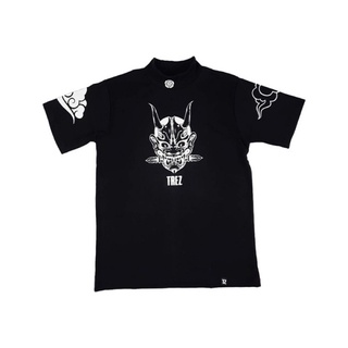 ใส่โค้ด TZLY25 ลดทันที 150.-   l TREZ X SEVENDAY “HANNYA” BLACK TEE