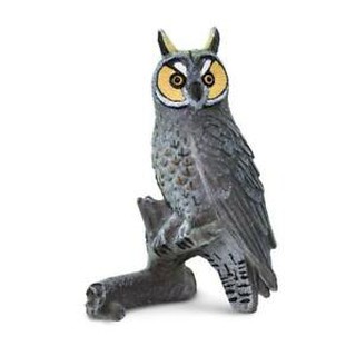 Safari Ltd. : SFR100093* โมเดลสัตว์ Long Eared Owl