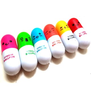 Gift4all ชุดปากกาแคปซูลยา 6 ชิ้นต่อชุด