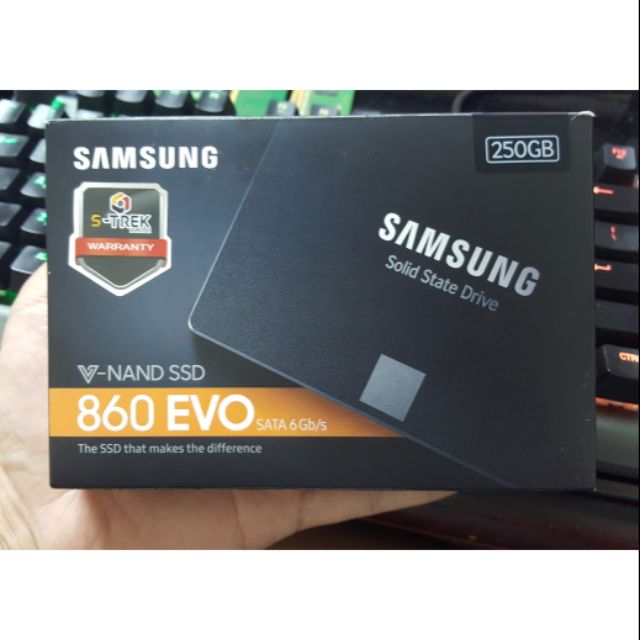 Ssd samsung 860evo 250gb มือสอง