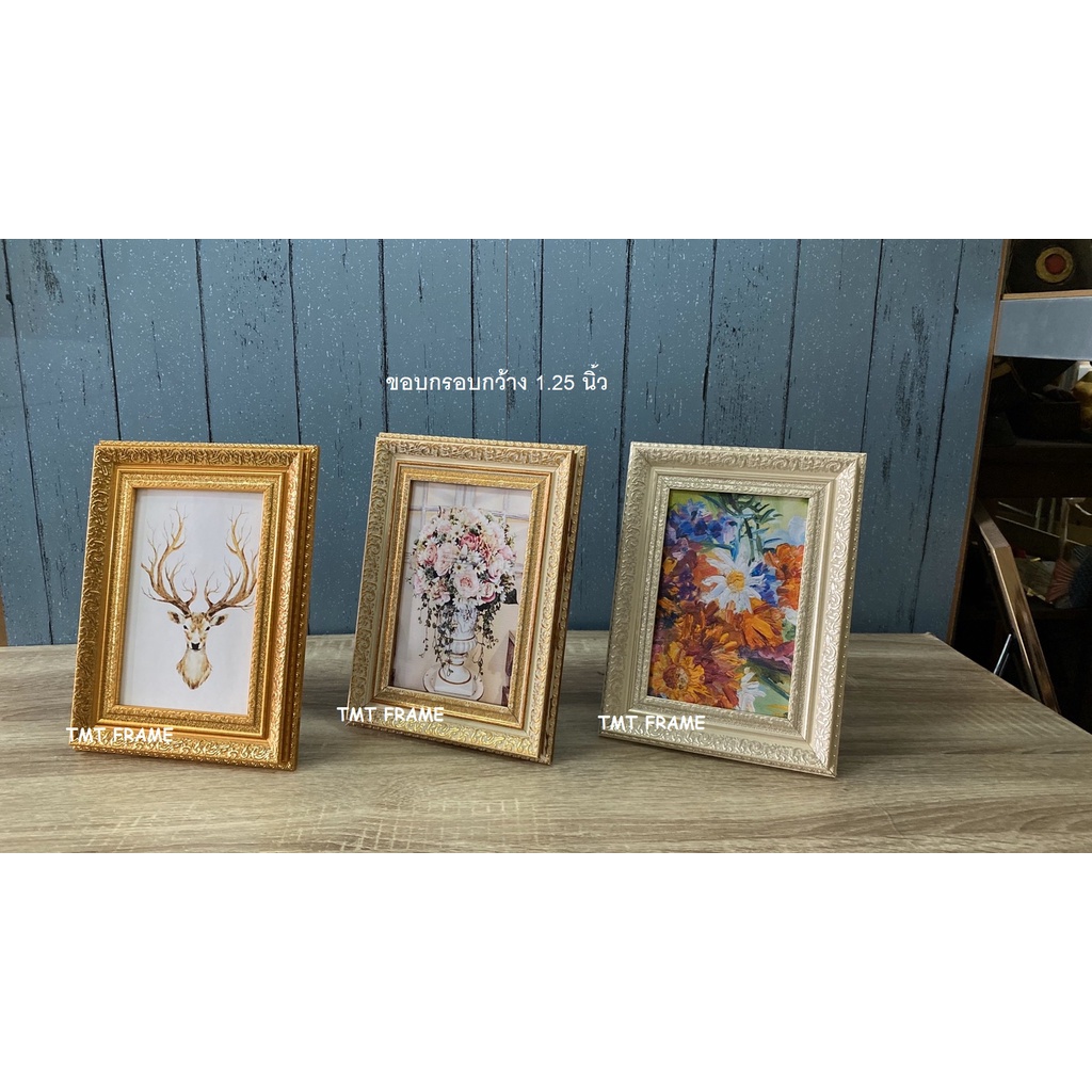 กรอบรูป ใส่รูปภาพขนาด 3.5x5",4x6",5x7",6x8',A5(14.8x21cm)^^พร้อมกระจกใสด้านหน้า^เพื่อใส่ภาพงานพิธีต่างๆ^มอบเป็นของขวัญูู