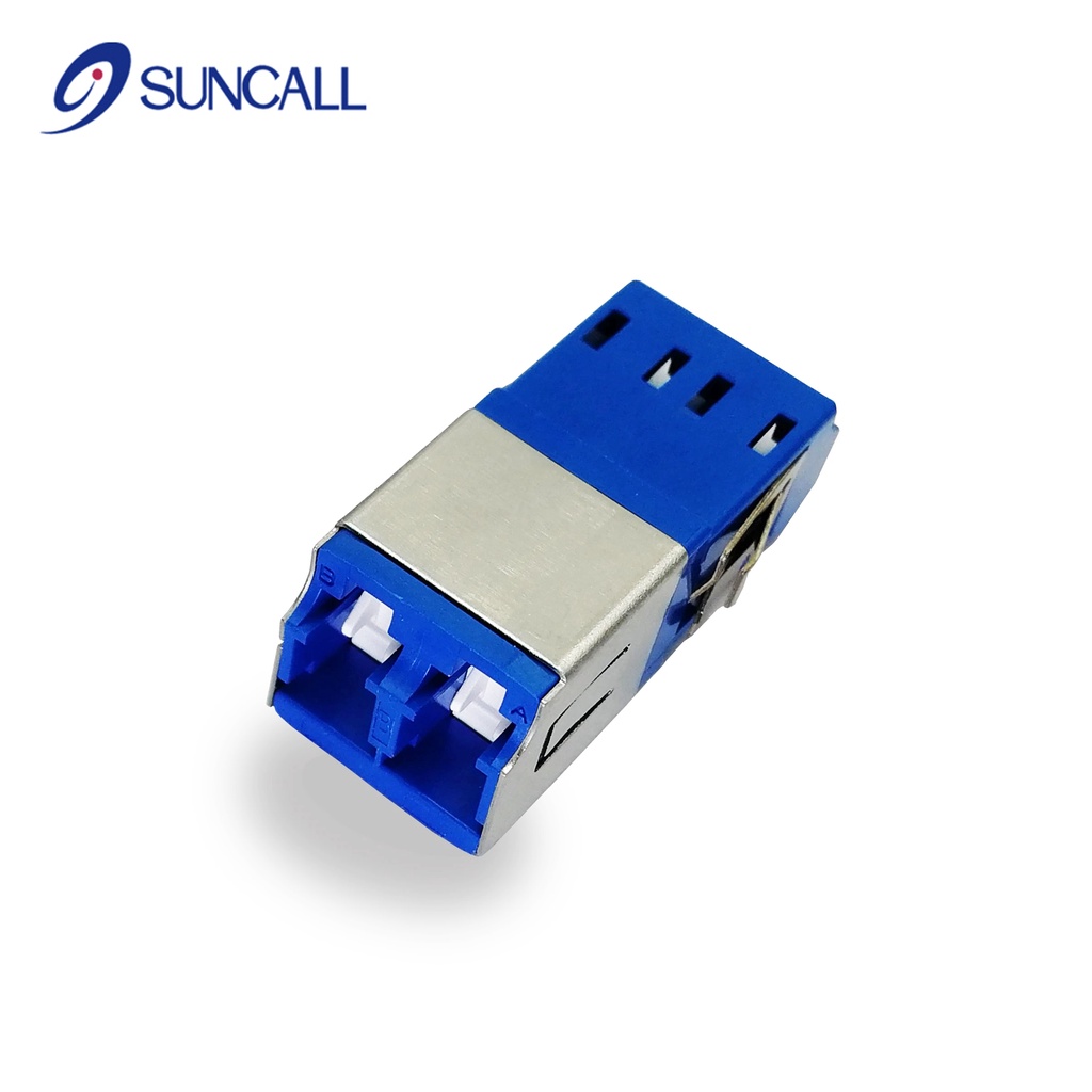 10-100Pcs LC to LC Fiber Optic Connector Adapter SC UPC SM APC OM3 OM4 No Flange Duplex Optical Cabl