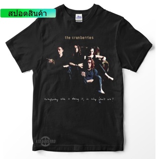 เสื้อยืด พิมพ์ลาย the cranberries EVERYBODY ELSE DOING IT WHY DONT WE Premium สไตล์วินเทจS-5XL