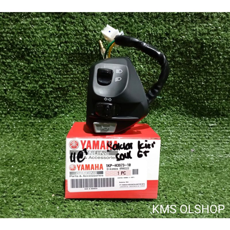 ID LEFT SWITCH LEFT HOLDER LEFT HANDLE SWITCH MIO SOUL GT 125 ORIGINAL YAMAHA 1KP-H3973-10