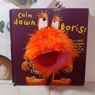 board book  ถุงมือ Calm down Boris !  (มือสอง)หนังสือมือ