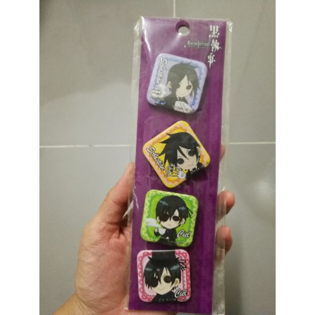 เข็มกลัด black butler (Kurishitmsuji)