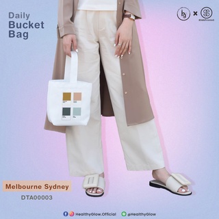 Daily Bucket Bag 💟ลาย Melbourne Sydney รหัส DTA00003 #Bucketbag #HealthyGlow