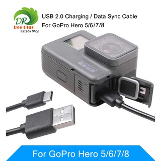 USB 2.0 Charging / Data Sync Cable for GoPro Hero 5/6/7/8/9/10/11  (100cm) สายชาร์จ / สายข้อมูล USB 2.0 สำหรับGoPro