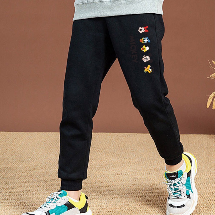 K147กางเกงกีฬาเด็กขายาวใส่ได้ทั้งเด็กชายและเด็กหญิง ผ้านุ่นใส่สบายฯออกกำลังกาย ใส่ออกเทียวหรือเป็นชุดนอนได้