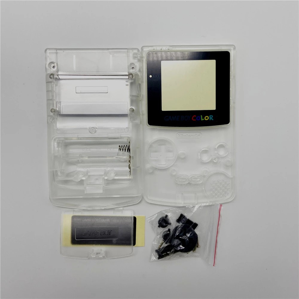 เปลือกที่อยู่อาศัยทดแทนด้วยปุ่มสำหรับ GBC IPS Shell Game Consoles Shell Case สำหรับ Gameboy Color หน้าจอ lcd shell ราคา ถูกที่สุด ดีลบีเคเค แกลเลอรีภาพที่ 5