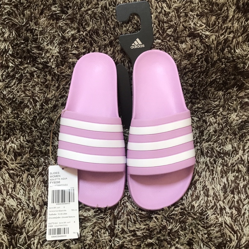 (SIZE8UK)รองเท้าแตะADIDASของแท้💯