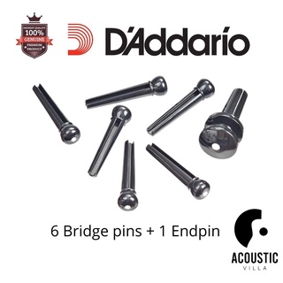 DAddario Plastic Bridge Pins &amp; End Pin