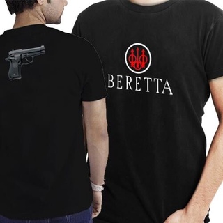 เสื้อยืด ลาย Beretta 2 ด้าน สําหรับผู้ชาย และผู้หญิง