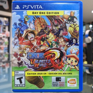 (ภาษาอังกฤษ) มือ2 PS Vita One Piece Unlimited World Red แผ่นPSVITA เกมPSVITA มือสอง (OnePiece R 1Piece วันพีช)