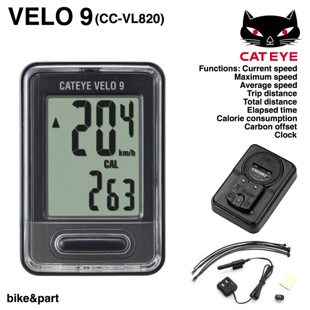 cateye velo 7 cycling computer