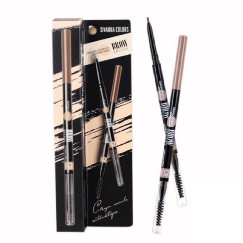 HF206 Sivanna eye browดินสอเขียนคิ้ว ซีเวนน่า คัลเลอร์ส