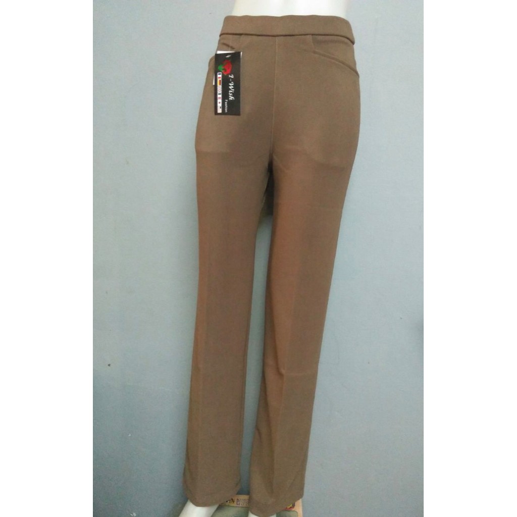 I-Wish/ADORA ผู้หญิง Slack Straight Cut