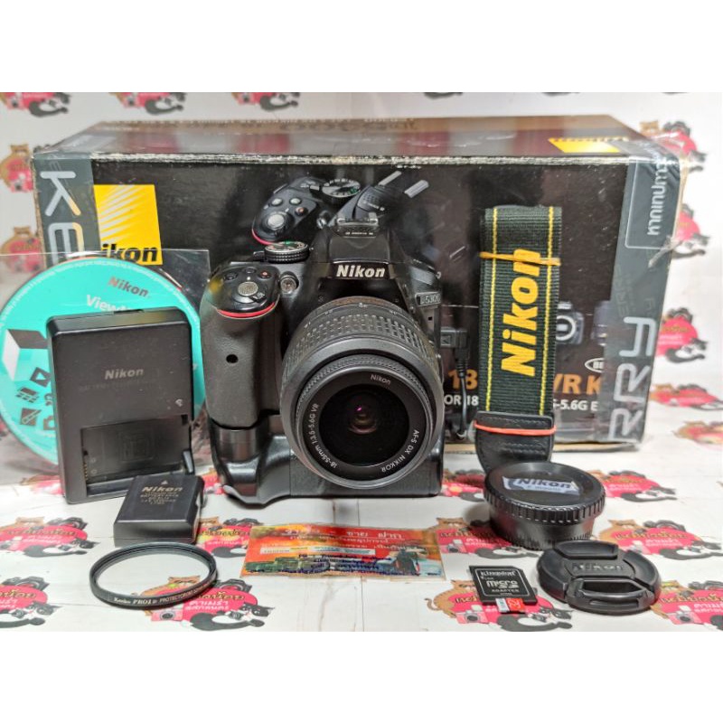 กล้อง Nikon D5300+18-55G VR กริบเทียบ กล้องมือสอง เลนส์มือสอง กล้องมือสองสกลนคร