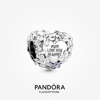 Pandora จี้รูปดอกเดซี่ หัวใจ เครื่องประดับ Diy p326