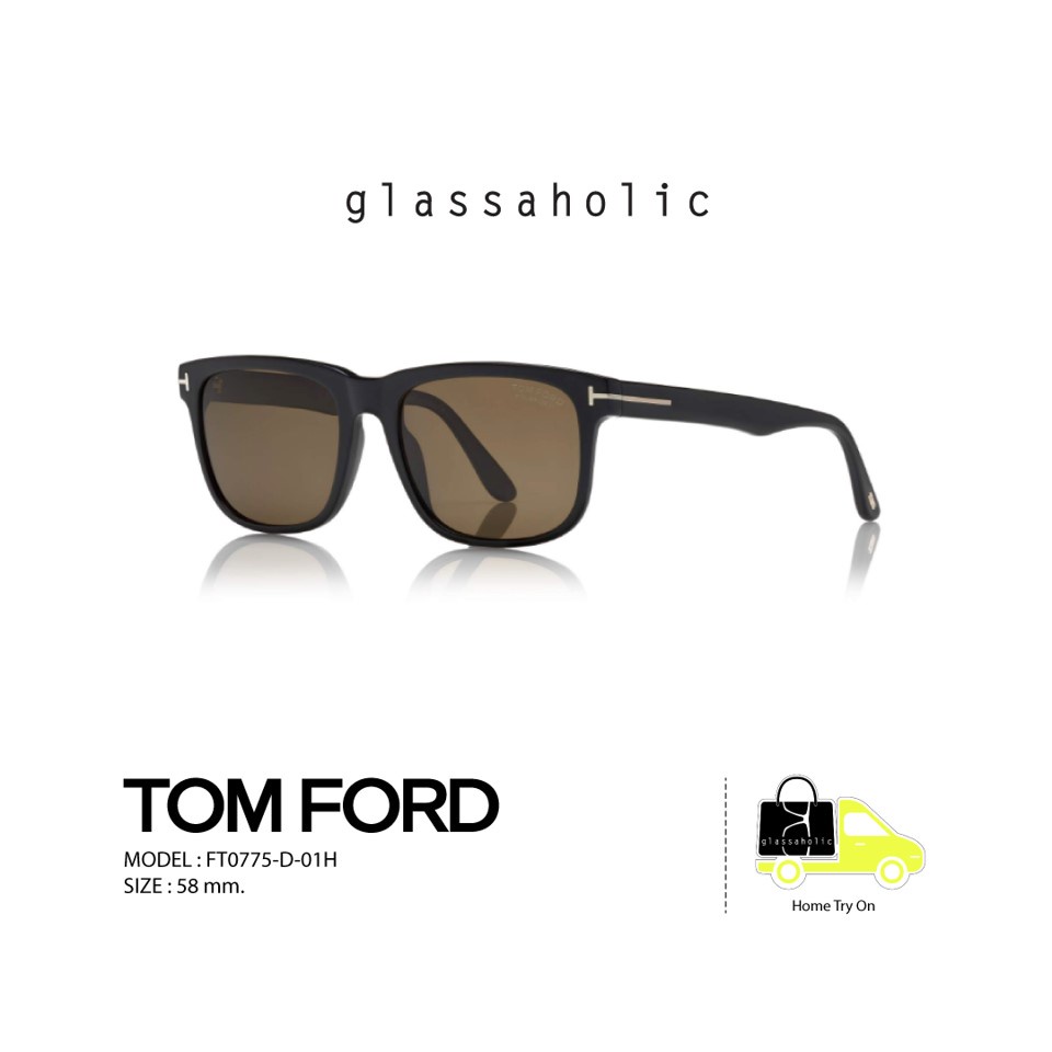 ลดกระหน่ำ] Tom Ford แว่นกันแดดแบรนด์ Tom Ford รุ่น FT0775-D  น้ำหนักเบาเหมาะสำหรับทุกคน by glassaholic_officialshop | Shopee Thailand