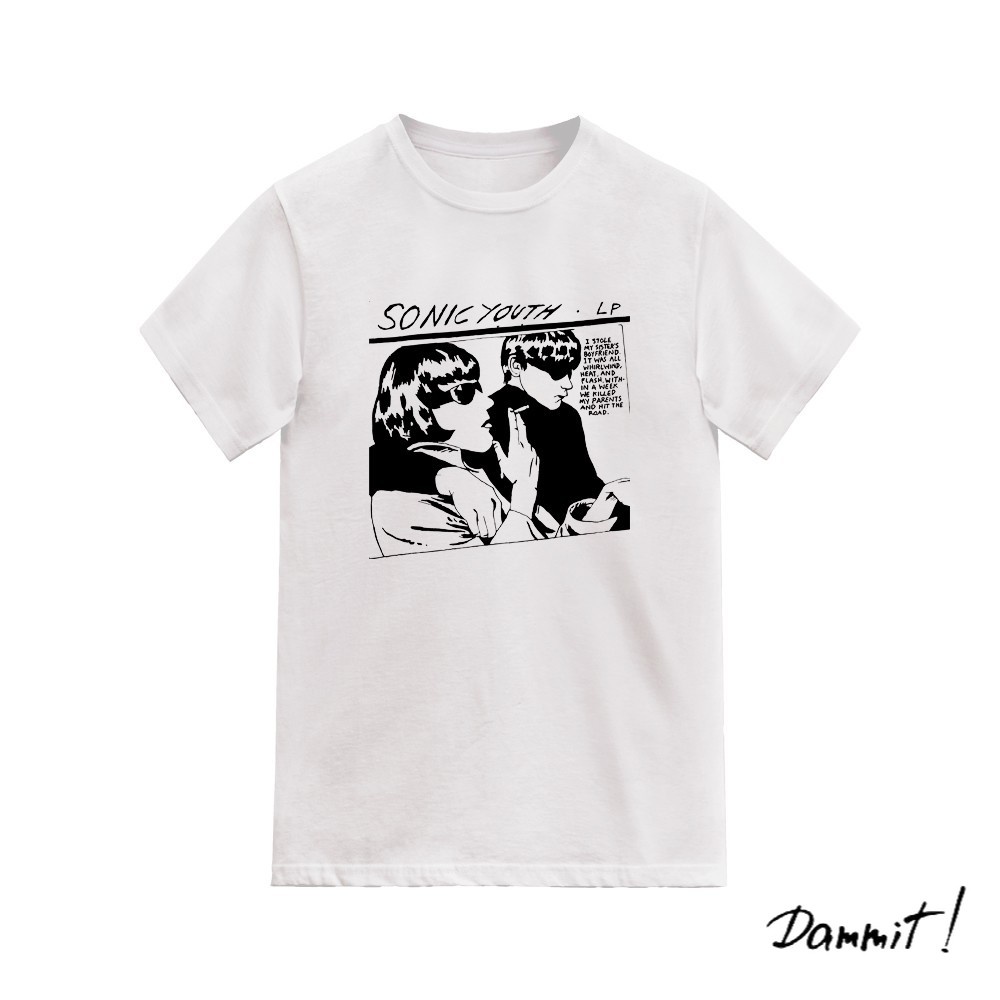 เสื้อยืด SONIC YOUTH BAND, PUNK ROCK MUSIC DISTRO CLOTHES สําหรับผู้ชายและผู้หญิง