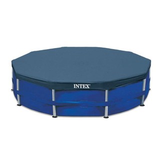 ผ้าคลุมสระน้ำขนาดใหญ่ Intex Metal Frame pool Intex-28030 (ขนาด 10 ฟุต)