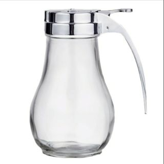 ขวดน้ำเชื่อม ขวดแก้วใส ขวดซอส Syrup Dispenser 6 Oz. HCH2