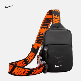 [ของแท้ 100%] กระเป๋าสะพาย Nike, กล่อง Nike พร้อมเข็มขัดบรรจุ, กระเป๋า crossbody, กระเป๋าใส่มือถือมินิ, จัดส่งจากโกดังปร