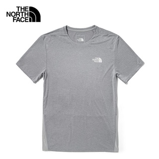 H T-shirt THE NORTH FACE M BRIDGER S/S SHIRT - AP -TNF LIGHT GREY HEATHER เสื้อยืด เสื้อยืดแขนสั้น เสื้อผ้าผู้ชาย