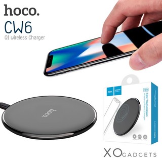 Hoco CW6 Qi Wireless Charger แท่นชาร์จแบบไร้สาย (รับประกัน1ปี)