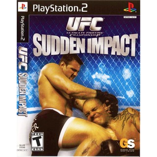 แผ่นเกมส์ UFC Sudden Impact PS2 Playstation 2 คุณภาพสูง ราคาถูก