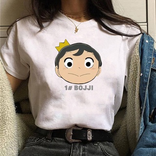 เสื้อยืด พิมพ์ลายการ์ตูนกราฟิก Ranking of Kings Kawaii Bojji สไตล์ญี่ปุ่น ฮาราจูกุ สําหรับผู้ชาย และผู้หญิงสามารถปรับแต่