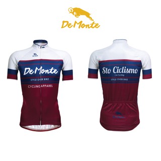 DeMonte Cycling เสื้อจักรยานผู้ชาย เนื้อผ้า drymax ระบายอากาศดีมาก