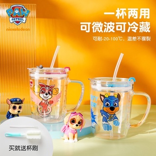 แก้วนม Paw Patrol แก้วน้ำ พร้อมส่งรุ่นใหม่ ลายใหม่