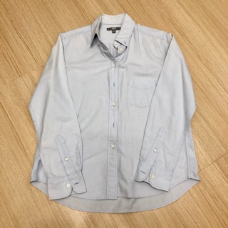 เสื้อเชิ้ต oxford สีฟ้า size L