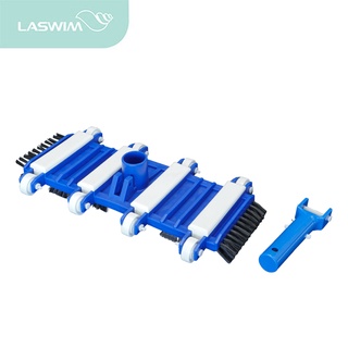 ล้อดูดตะกอนสระว่ายน้ำ Laswim แบบมีแปรงข้าง