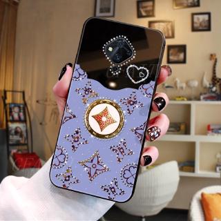 เคสโทรศัพท์ VIVO S1 PRO Casing Ins Luxury Fashion be Love Diamond Acrylic Ring Bracket Hard Case VIVO S1Pro